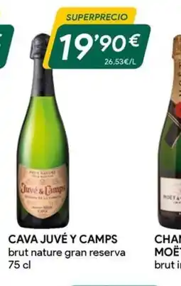 Masymas JUVÉ Y CAMPS Cava oferta
