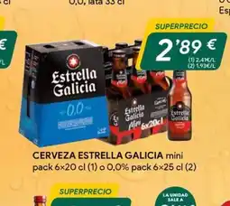 Masymas ESTRELLA GALICIA Cerveza oferta
