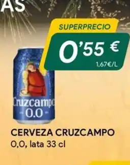 Masymas CRUZCAMPO Cerveza oferta