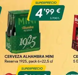 Masymas Cerveza alhambra mini oferta