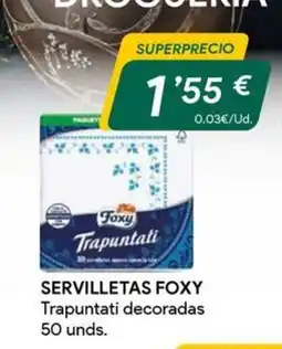 Masymas FOXY Servilletas oferta