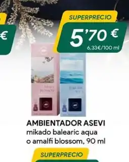 Masymas ASEVI Ambientador oferta
