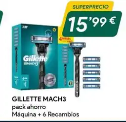Masymas GILLETTE Mach3 oferta