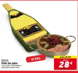 Hiper Usera POLCA Paté de pato oferta