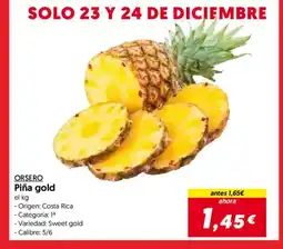 Hiper Usera ORSERO Piña gold oferta