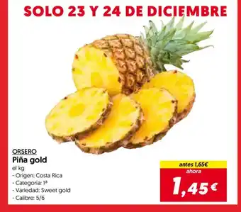 ORSERO Piña gold