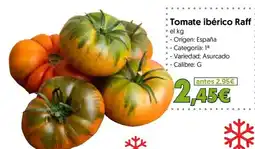 Hiper Usera Tomate ibérico Raff oferta