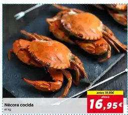 Hiper Usera Nécora cocida oferta