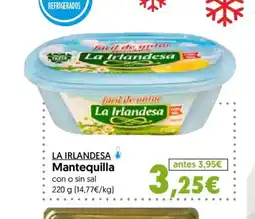 Hiper Usera LA IRLANDESA Mantequilla oferta
