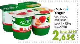 Hiper Usera ACTIVIA Yogur oferta