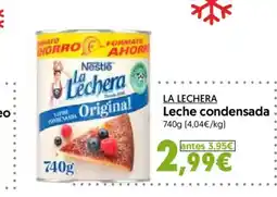 Hiper Usera LA LECHERA Leche condensada oferta