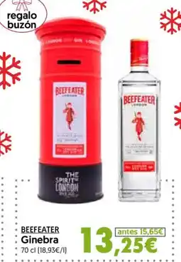 Hiper Usera BEEFEATER Ginebra oferta
