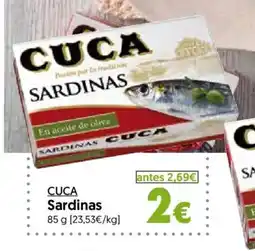Hiper Usera CUCA Sardinas oferta