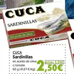 Hiper Usera CUCA Sardinillas oferta