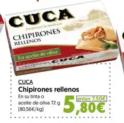 Hiper Usera CUCA Chipirones rellenos oferta