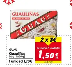 Hiper Usera GUAU Guauliñas oferta
