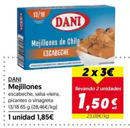 Hiper Usera DANI Mejillones oferta