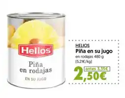 Hiper Usera HELIOS Piña en su jugo oferta