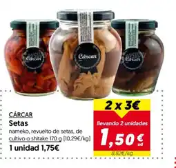 Hiper Usera CÁRCAR Setas oferta