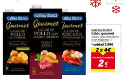Hiper Usera GALLINA BLANCA Caldo gourmet oferta