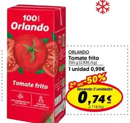 Hiper Usera ORLANDO Tomate frito oferta