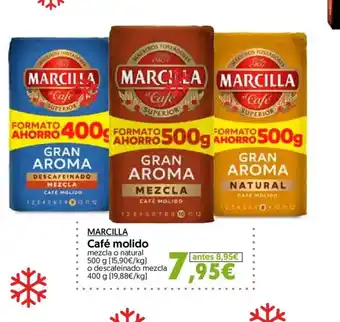 Hiper Usera MARCILLA Café molido oferta