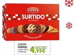 Hiper Usera CUÉTARA Galletas oferta