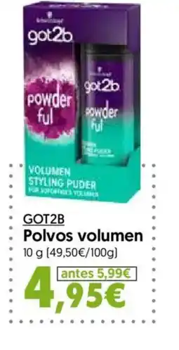 Hiper Usera GOT2B Polvos volumen oferta