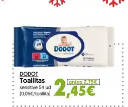 Hiper Usera DODOT Toallitas sensitive oferta