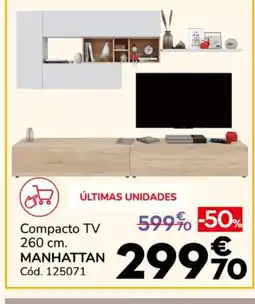 Conforama MANHATTAN Compacto TV oferta