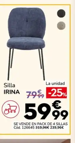 Conforama IRINA Silla oferta