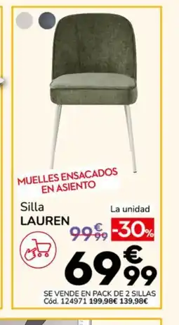 Conforama LAUREN Silla oferta