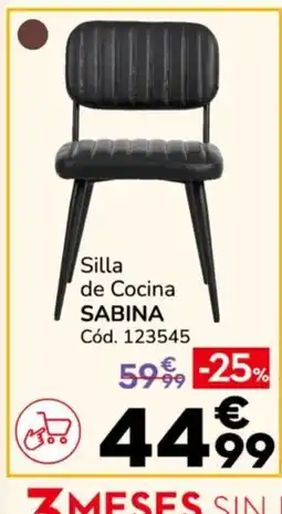 Conforama SABINA Silla de Cocina oferta