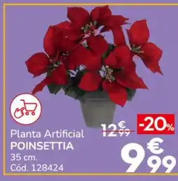 Conforama POINSETTIA Planta Artificial oferta
