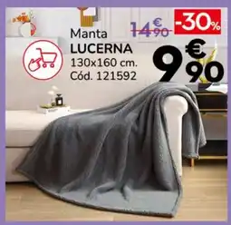 Conforama LUCERNA Manta oferta