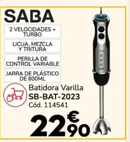 Conforama SABA Batidora Varilla SB-BAT-2023 oferta