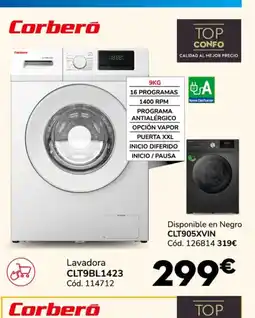 Conforama CORBERÓ Lavadora CLT9BL1423 oferta