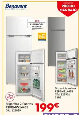 Conforama BENAVENT Frigorífico 2 Puertas F2PBMW14455 oferta