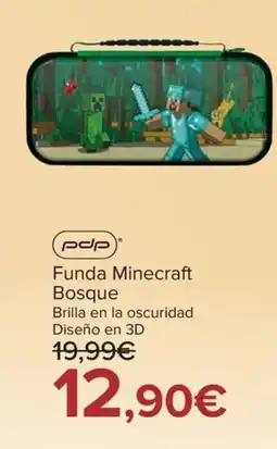 Carrefour Funda Minecraft Bosque oferta