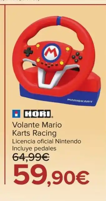 HORI Volante Mario Karts Racing