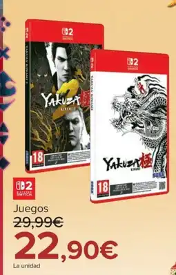 Carrefour NINTENDO SWITCH Juegos oferta
