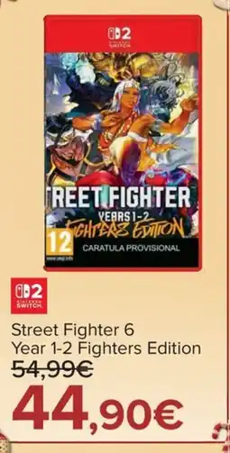 Carrefour NINTENDO SWITCH Street Fighter 6 Year 1-2 Fighters Edition oferta