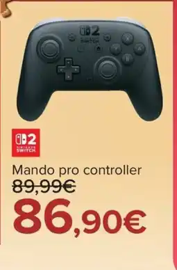 Carrefour NINTENDO SWITCH Mando pro controller oferta
