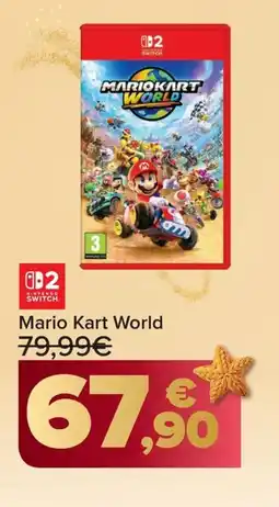 Carrefour NINTENDO SWITCH Mario Kart World oferta