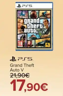 Carrefour PS5 Grand Theft Auto V oferta