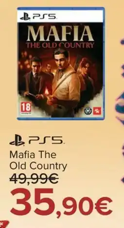 Carrefour PS5 Mafia The Old Country oferta