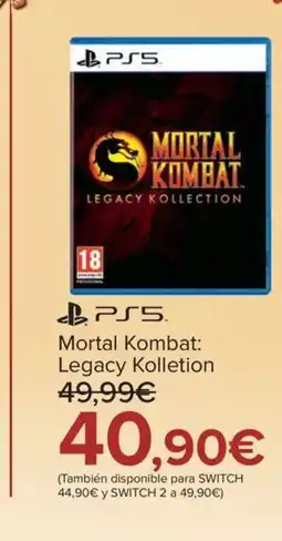 Carrefour PS5 Mortal Kombat: Legacy Kolletion oferta