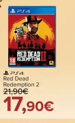 Carrefour PS4 Red Dead Redemption 2 oferta