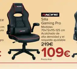Carrefour RACING Silla Gaming Pro oferta