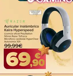 Carrefour RAZER Auricular inalámbrico Kaira Hyperspeed oferta
